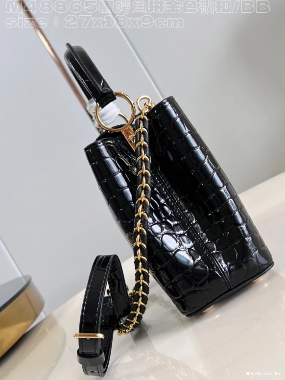 AAA Replica Ru BB-27*18*9CM VUITTON LOUIS CAPUCINES 0806